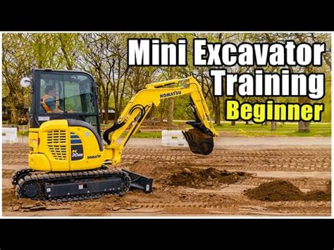 mini excavator operators|mini excavator training for beginner.